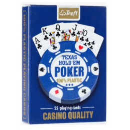 Karty - Plastik Poker TREFL