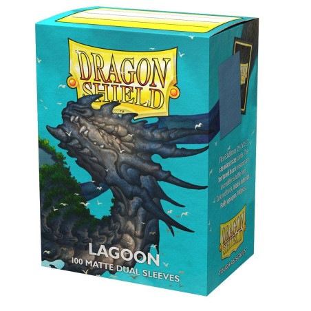 Matte Dual - Lagoon - Dragons Shield 100 sztuk 88x63