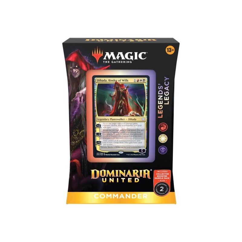 MTG Commander Deck Dominaria United Legends' Legacy WBR