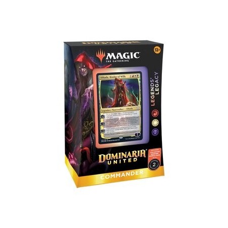 MTG Commander Deck Dominaria United Legends' Legacy WBR