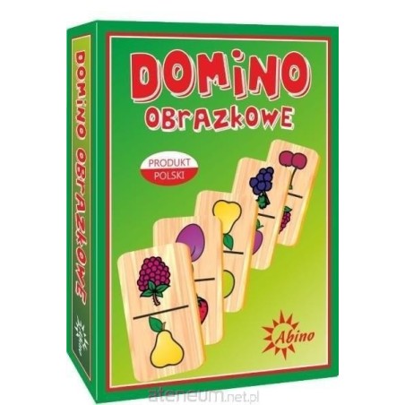 Domino obrazkowe - owoce