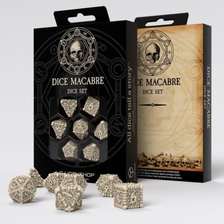 Kości RPG: Dice Macabre