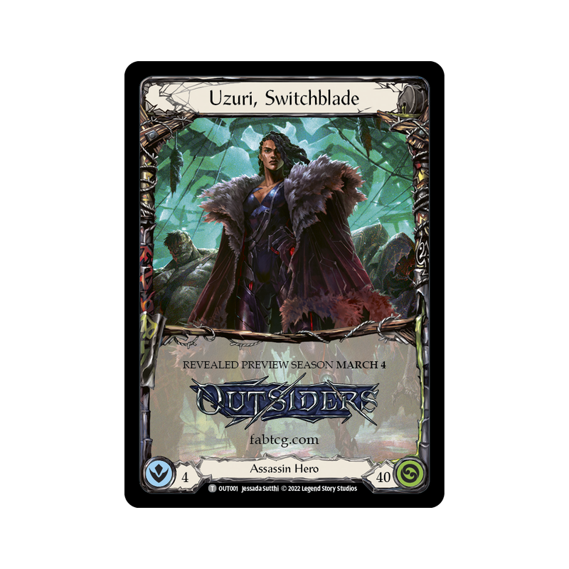 Flesh and Blood TCG Outsiders Booster Case