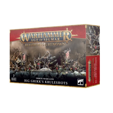 Warhammer Age of Sigmar: Regiments of Renown: Big Grikk's Kruleshots