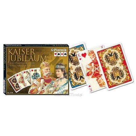 Karty do gry luxury Kaiser PIATNIK