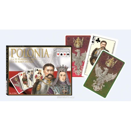 Karty do gry luxury Polonia PIATNIK