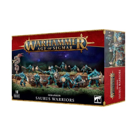 Warhammer Age of Sigmar: Seraphon Saurus Warriors