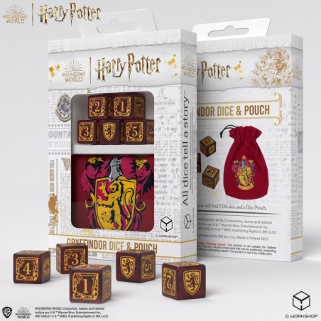 Harry Potter: Zestaw Kości i Mieszek Gryffindor