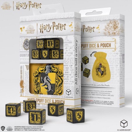 Harry Potter: Zestaw Kości i Mieszek Hufflepuff