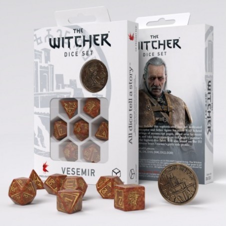 Kości RPG Wiedźmin. Vesemir – Mądry Wiedźmin