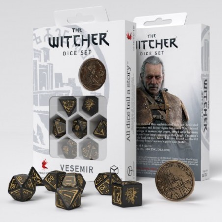 Kości RPG Wiedźmin. Vesemir – Mistrz Miecza