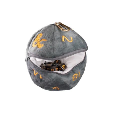 UP - Realmscape D20 Plush Dice Bag for Dungeons & Dragons