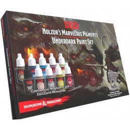 The Army Painter: Dungeons & Dragons Nolzur's Marvelous Pigments - Underdark Paint Set