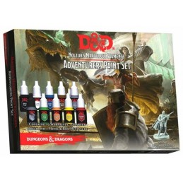 The Army Painter: Dungeons & Dragons Nolzur's Marvelous Pigments - Adventurers Paint Set