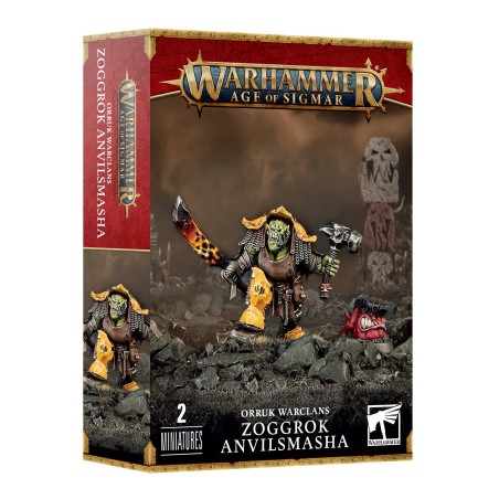 Warhammer Age of Sigmar Orruk Warclans - Zoggrok Anvilsmasha