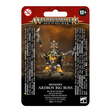 Warhammer Age of Sigmar Irojawz - Ardboy Big Boss