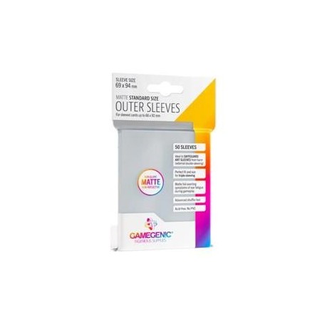 Gamegenic: Outer Sleeves Matte Standard Size (50 koszulek)