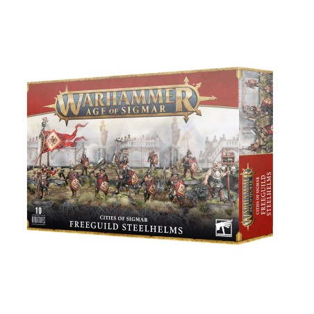 Warhammer Age of Sigmar: Cities of Sigmar - FREEGUILD STEELHELMS