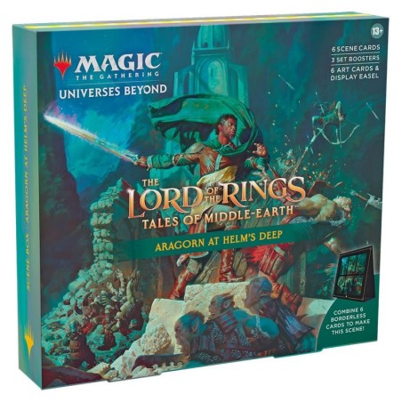 MTG Scene Box The Lord of the Rings: Tales of Middle-Earth Aragorn at Helm's Deep