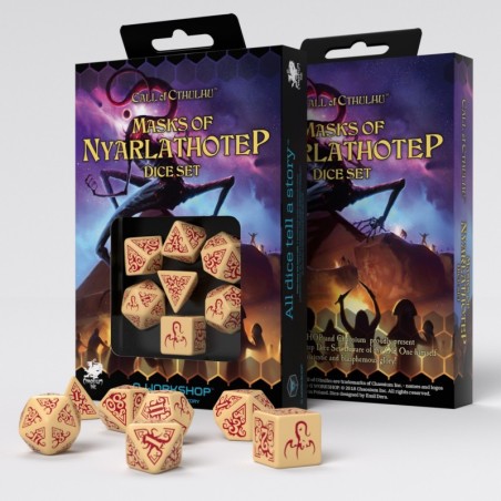 Kości RPG Zew Cthulhu: Maski Nyarlathotepa