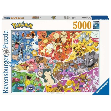 Puzzle Pokemon 5000 Elementów