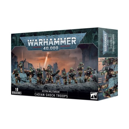 Warhammer 40,000 CADIAN SHOCK TROOPS