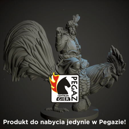 Pan Twardowski na Kogucie - figurka do malowania.
