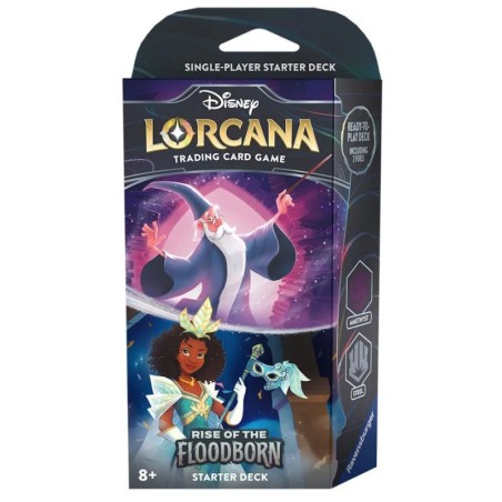 Disney Lorcana TCG: Rise of the Floodborn - Amethyst and Steel Starter Deck