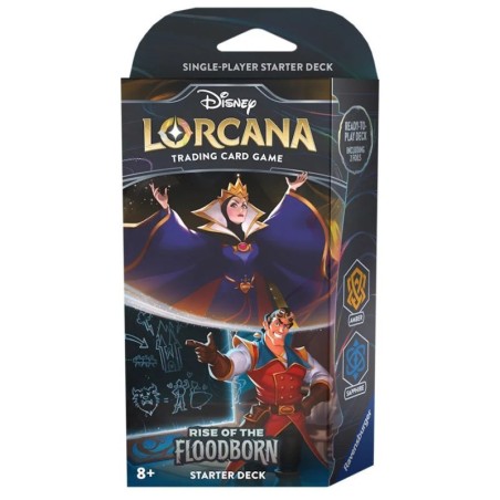 Disney Lorcana TCG: Rise of the Floodborn - Amber and Sapphire Starter Deck