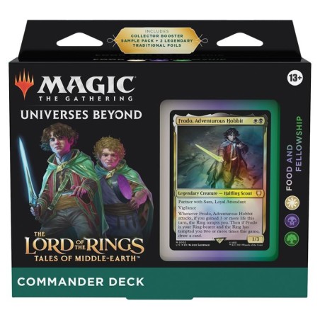 Magic the Gathering: The Lord of the Rings - Tales of Middle-earth - Commander Deck - Food and Fellowship