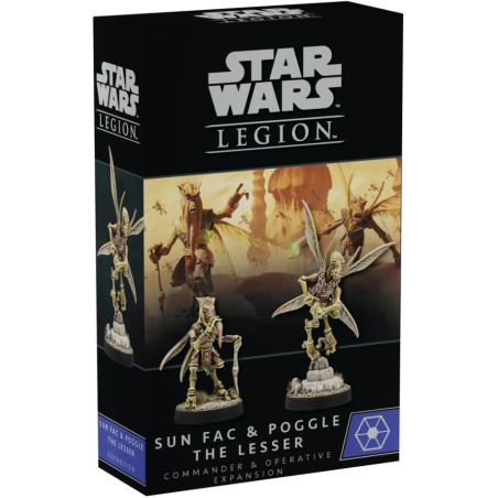 Star Wars Legion: Sun Fac and Poggle the Lesser - Commander and Operative Expansion