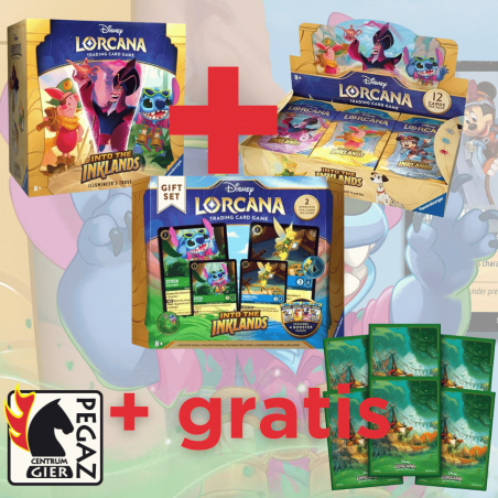 Disney Lorcana TCG: Into the Inklands - Pakiet Master