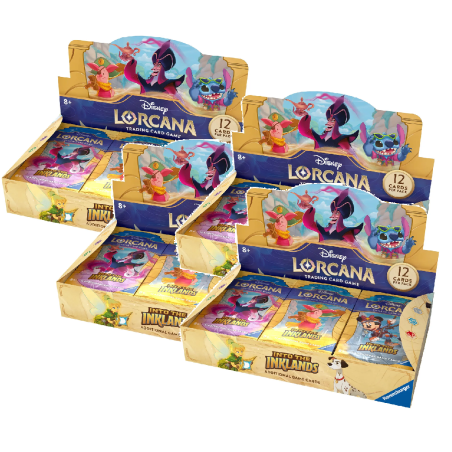 Disney Lorcana TCG: Into the Inklands - Booster Box Case (4x Booster Box)