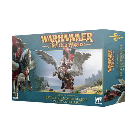 Warhammer Old World: BATTLE STANDARD BEARER ON ROYAL PEGASUS