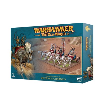 Warhammer Old World: Tomb Kings of Khemri: TOMB KINGS SKELETON CHARIOTS