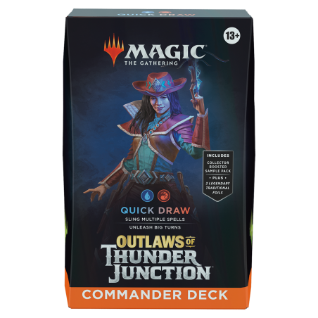 Magic the Gathering: Outlaws of Thunder Junction - Quick Draw Commander Deck
