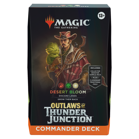 Magic the Gathering: Outlaws of Thunder Junction - Desert Bloom Commander Deck