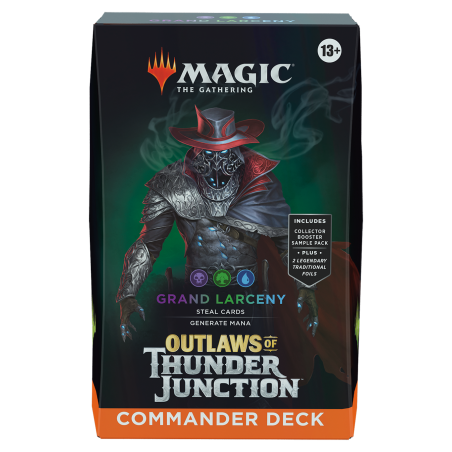 Magic the Gathering: Outlaws of Thunder Junction - Grand Larceny Commander Deck