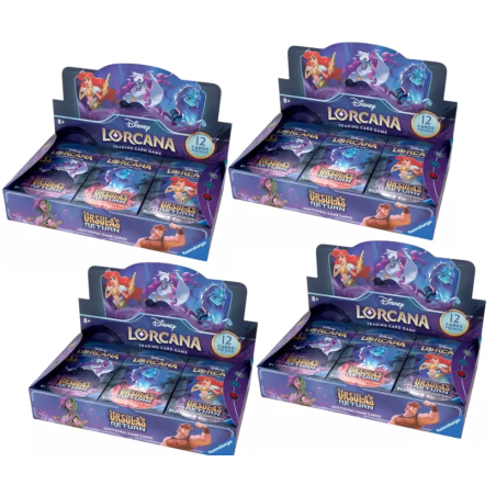 Disney Lorcana TCG - Ursula's Return Booster Box (Case: 4x Booster Box)