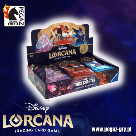 Disney Lorcana First Chapter - booster case (4x booster box Sealed)