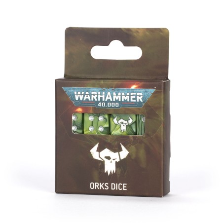 Warhammer 40.000 ORKS DICE SET