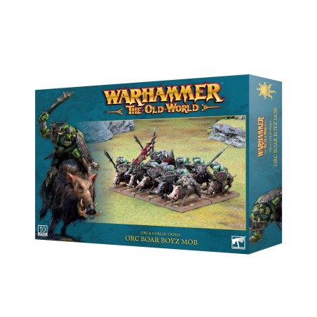 Warhammer Old World: ORC BOAR BOYZ MOB