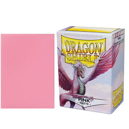 Matte Standard CCG Christa Dragon Shield 100 sztuk (66,5 x 92,5 cm) Pink