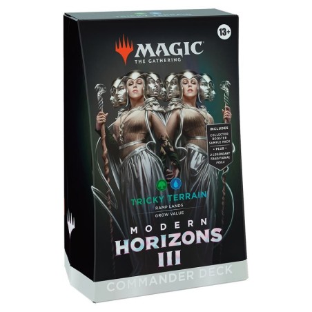 Magic: The Gathering: Modern Horizons 3 Commander Deck - Tricky Terrain