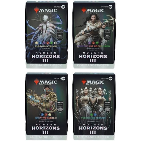 Magic: The Gathering: Modern Horizons 3 PAKIET 4x Commander Deck