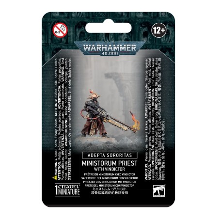 Warhammer 40.000: Ministorum Priest with Vindictor