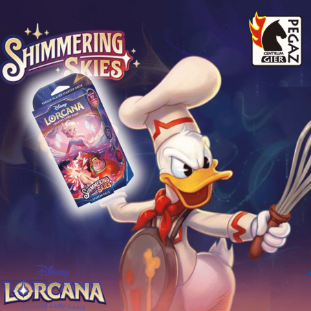 Disney Lorcana TCG - Shimmering Skies Starter Ruby Amethyst Deck