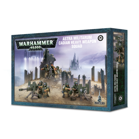 Warhammer 40.000 Cadian Heavy Weapon Squad