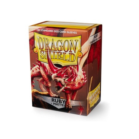 Ruby ‘Rubis’ Dragons Shield 100 sztuk 88x63