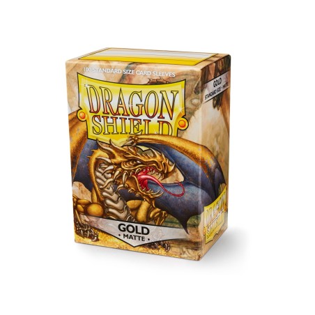 Gold ‘Gygex’ Dragons Shield 100 sztuk 88x63